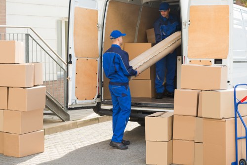 Professional home moving service in Limehouse with local flats and riverside properties