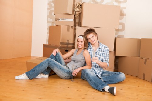Removals van service in Limehouse for local home and flat moves