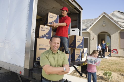 Waste disposal and clearance compliance during a van service