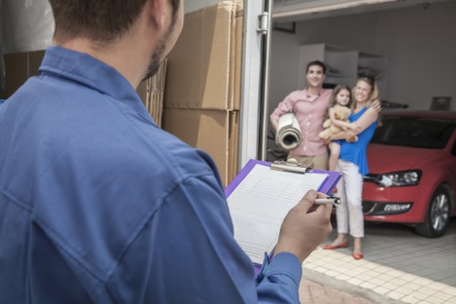 Office and commercial moving transport support