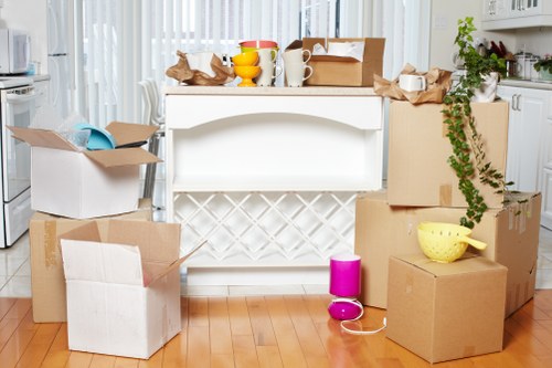 Driver handling furniture and transport arrangements