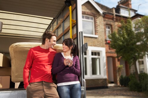 Packing and transporting household items during a Limehouse move